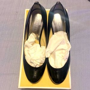 Black Ionna Pumps Patent leather/ Platforms 3 inches